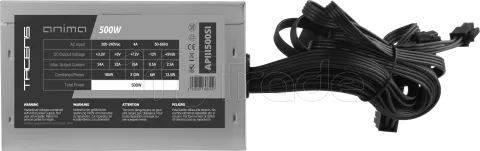 Alimentation ATX Anima APIII - 500W (Gris)