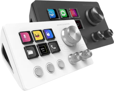 Console de streaming Mars Gaming MSD-Two (Blanc)