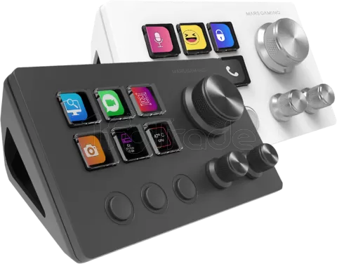 Console de streaming Mars Gaming MSD-Two (Noir)