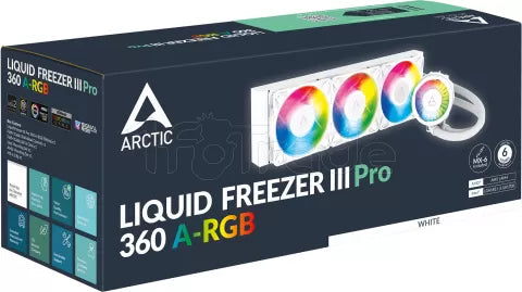 Kit Watercooling AIO Arctic Liquid Freezer III Pro RGB - 360mm (Blanc)