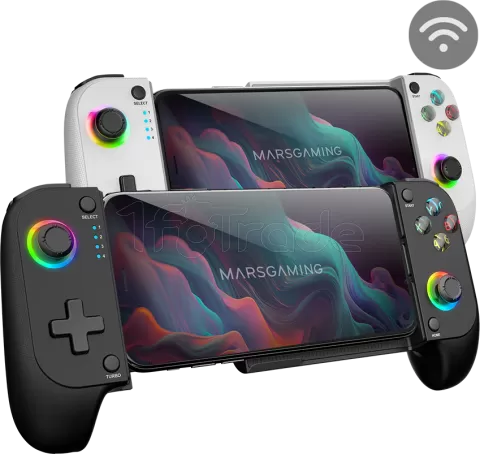 Manette de jeu sans fil Mars Gaming MGP-X (Noir)