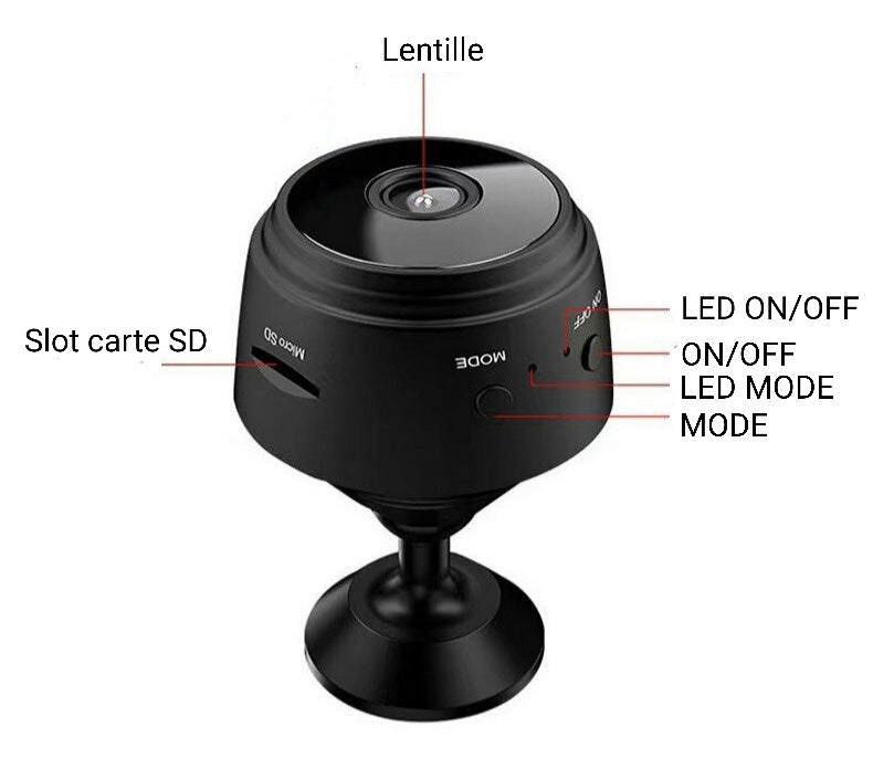 Noxus Eagle Security Camera - Mini Wi-Fi Camera
