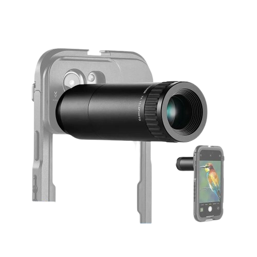 NEEWER - Téléobjectif HD pour téléphone, grossissement x7, filetage 17 mm, 15 éléments, 12 groupes