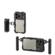 Neewer - PA023/PA024 PA023K/PA024K Kit vidéo pour cage de téléphone avec Bluetooth, poignée latérale, double poignée et stabilisateur pour iPhone