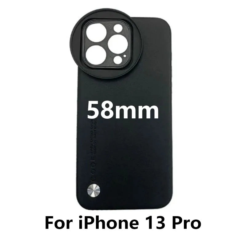 📸 Coque Adaptateur Objectif 58mm – iPhone 13/14/15/16 Pro Max