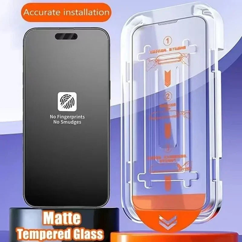 Protection Verre Trempé Anti Espion avec Installateur - iPhone 13