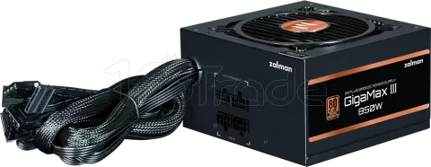 Alimentation ATX Zalman GigaMax GVIII - 850W (Noir)
