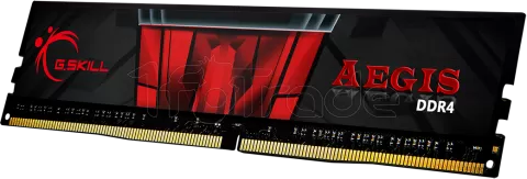 Barrette mémoire 8Go DIMM DDR4 G.Skill Aegis 3000Mhz (Noir et Rouge)