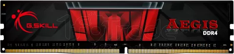 Barrette mémoire 8Go DIMM DDR4 G.Skill Aegis 3000Mhz (Noir et Rouge)