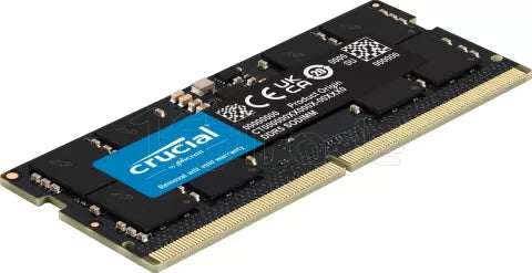 Barrette mémoire SODIMM DDR5 8Go Crucial 5600Mhz (Noir)