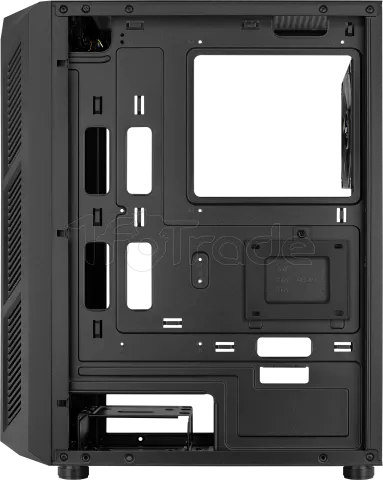 Boitier Moyen Tour ATX AeroCool Prime RGB avec panneau vitré (Noir)