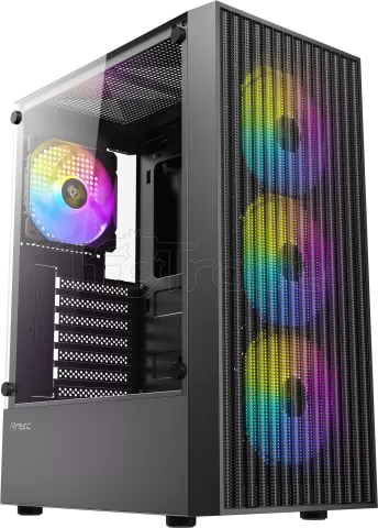 Boitier Moyen Tour ATX Antec AX27 Elite RGB avec panneau vitré (Noir)