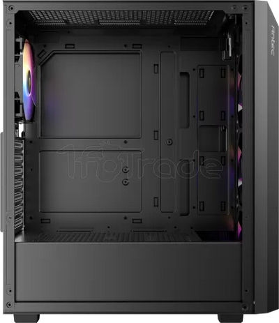 Boitier Moyen Tour ATX Antec AX67 RGB avec panneau vitré (Noir)