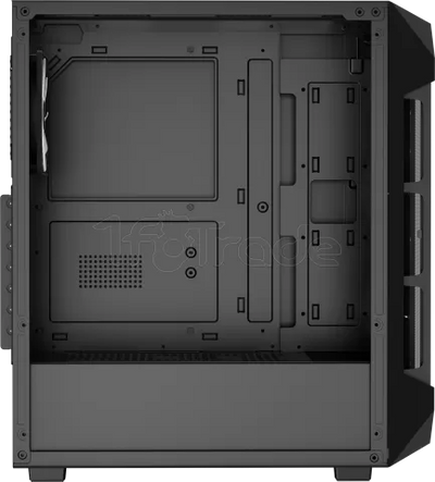 Boitier Moyen Tour ATX Gamdias Aura GC1 Elite RGB avec panneau vitré (Noir)