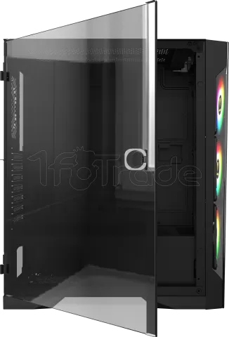 Boitier Moyen Tour ATX Gamdias Talos E2 Elite RGB avec panneaux vitrés (Noir)