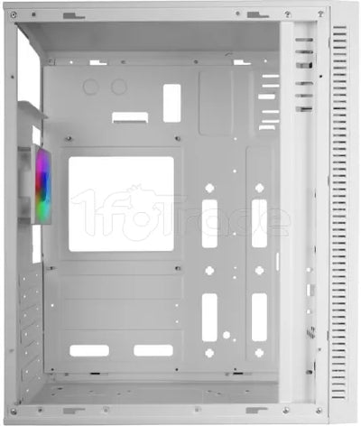 Boitier Moyen Tour ATX Mars Gaming MC-Blaze RGB avec panneaux vitrés (Blanc)