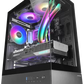 Boitier Moyen Tour ATX Mars Gaming MC-XO RGB avec panneaux vitrés (Noir)