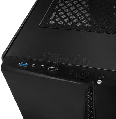 Boitier Moyen Tour E-ATX Kolink Quantum RGB avec panneau vitré (Noir)
