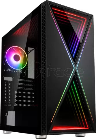 Boitier Moyen Tour E-ATX Kolink Void X RGB avec panneaux vitrés (Noir)