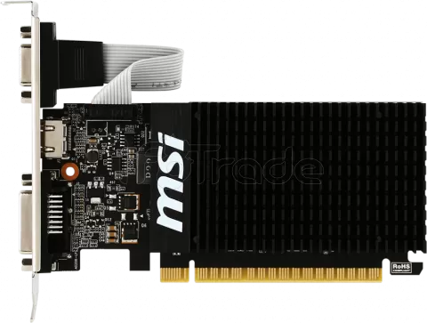 Carte Graphique Nvidia MSI GeForce GT710 2GD3H 2Go LP (Low Profile Passive)