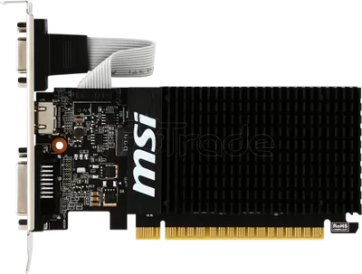 Carte Graphique Nvidia MSI GeForce GT710 2GD3H 2Go LP (Low Profile Passive)