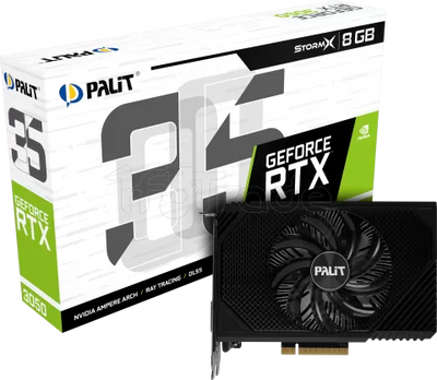 Carte Graphique Nvidia Palit GeForce RTX 3050 StormX 8Go Mini ITX