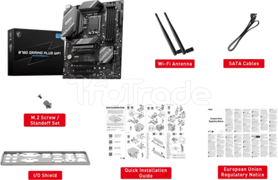 Carte Mère MSI B760 Gaming Plus WiFi DDR5 (Intel LGA 1700)