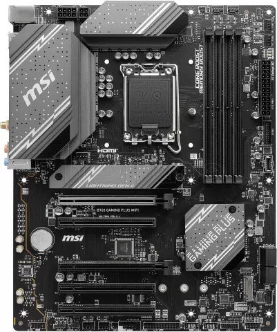 Carte Mère MSI B760 Gaming Plus WiFi DDR5 (Intel LGA 1700)