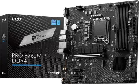 Carte Mère MSI Pro B760M-P DDR4 (Intel LGA 1700) Micro ATX