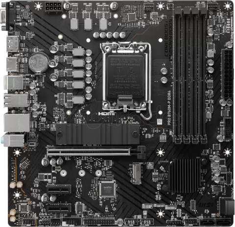 Carte Mère MSI Pro B760M-P DDR4 (Intel LGA 1700) Micro ATX