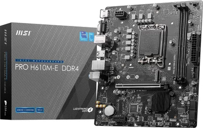 Carte Mère MSI Pro H610M-E DDR4 (Intel LGA 1700) Micro ATX