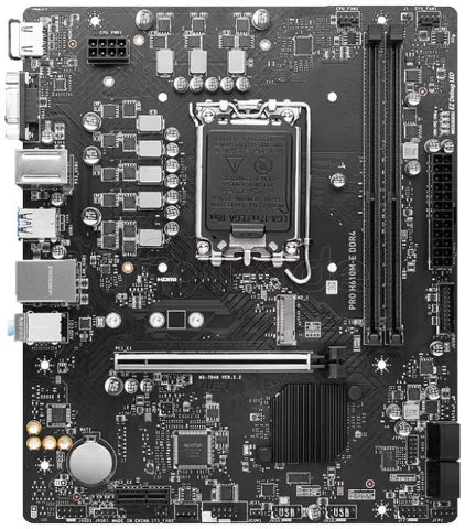 Carte Mère MSI Pro H610M-E DDR4 (Intel LGA 1700) Micro ATX