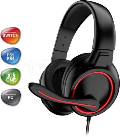 Casque Gamer filaire Advance GTA 210 (Noir)