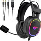 Casque Gamer filaire Havit H2016D RGB (Noir)