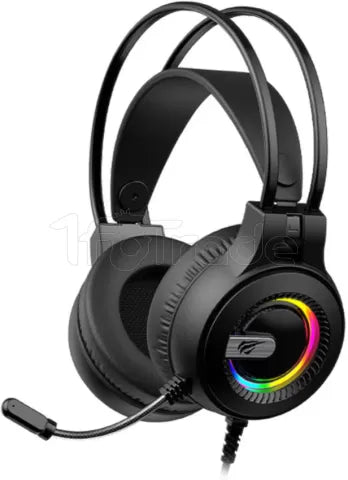 Casque Gamer filaire Havit H2040d RGB (Noir)