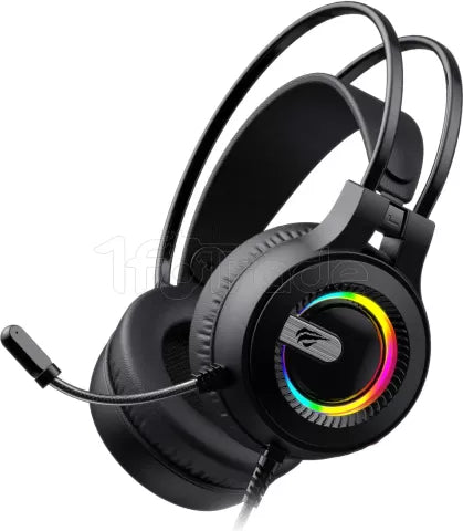 Casque Gamer filaire Havit H2040d RGB (Noir)