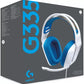 Casque Gamer filaire Logitech G335 (Blanc/Bleu)