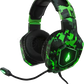 Casque Gamer filaire Verbatim SureFire Skirmish RGB (Vert)