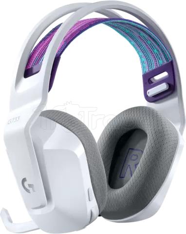 Casque Gamer sans fil Logitech G733 Lightspeed RGB (Blanc)