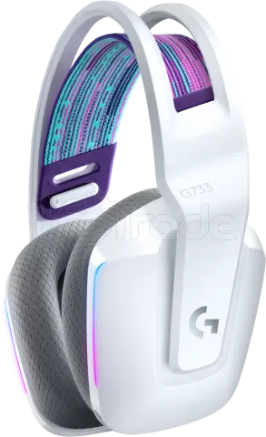Casque Gamer sans fil Logitech G733 Lightspeed RGB (Blanc)