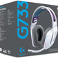 Casque Gamer sans fil Logitech G733 Lightspeed RGB (Blanc)