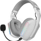 Casque Gamer sans fil Mars Gaming MHW-Pro RGB (Blanc)