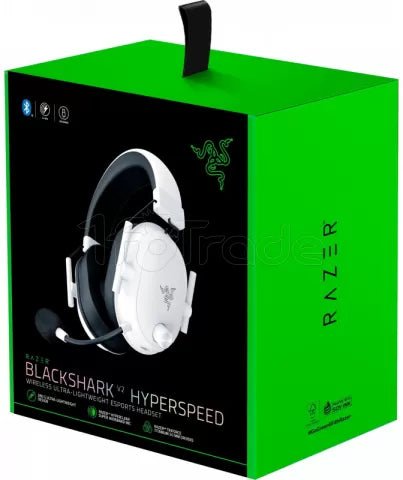 Casque Gamer sans fil Razer BlackShark V2 HyperSpeed (Blanc)