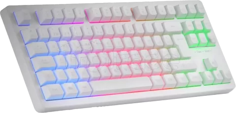 Clavier Gamer Mars Gaming MK023 RGB (Blanc)