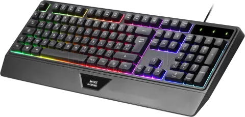 Clavier Gamer Mars Gaming MK124 RGB (Noir)