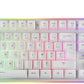 Clavier Gamer Mars Gaming MK220 RGB (Blanc)