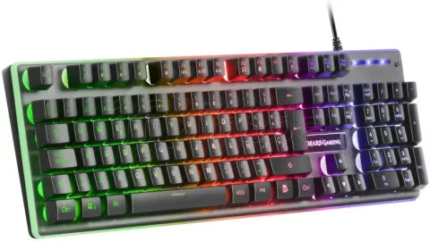 Clavier Gamer Mars Gaming MK220 RGB (Noir)