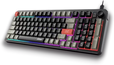 Clavier Gamer MSI Forge GK110 RGB (Noir)