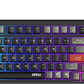 Clavier Gamer MSI Forge GK110 RGB (Noir)