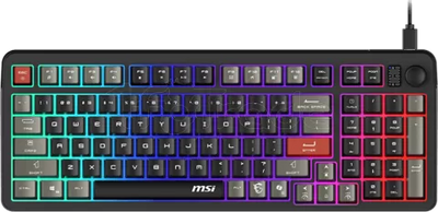Clavier Gamer MSI Forge GK110 RGB (Noir)